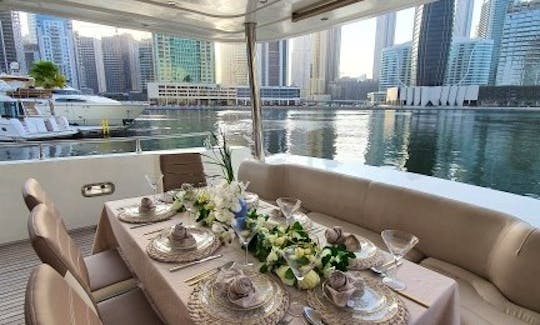 Vikings 88' Mega Luxury Yacht for 66 guests in Dubai