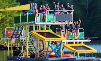 Host a Party on the Custom Mobile Water Park in Jonestown, Texas