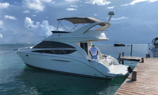 41' SeaRay Yacht Charter in Cancun