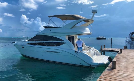 41' SeaRay Yacht Charter in Cancun