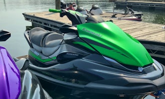2020 Kawasaki STX 160 lx on Lake Norman