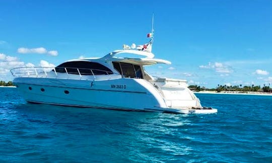 Luxury Alena 56 Motor Yacht Charter in Punta Cana, Dominican Republic