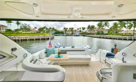 52' Searay - Palm Beach Yacht Rental