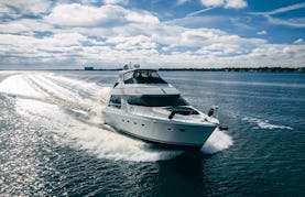 75' Numarine - Palm Beach Yacht Rental