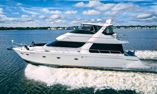75' Numarine - Palm Beach Yacht Rental