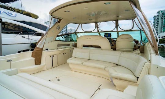 51' Searay a perfect boat in Miami! 😍