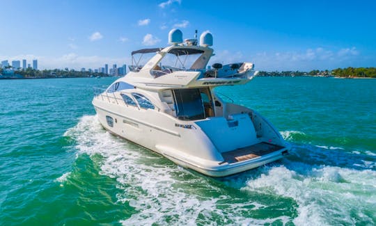 Wonderful 2009 55' Azimut Luxury Yacht in Miami Florida