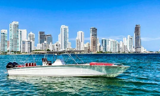 Rent a 38ft. Luxury Center Console Boat in Cartagena