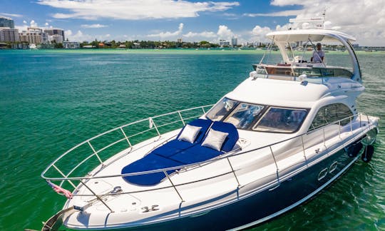 52' Sea Ray Mega Yacht Rental in Miami Beach, Florida