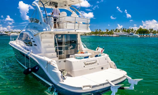 52' Sea Ray Mega Yacht Rental in Miami Beach, Florida