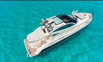 YACHT  CRANCHI PREMIERE 48 FT PRIVATE CHARTER IN CANCUN 15 GUESTS