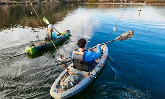 Lake Lanier at West Bank Fishing Sit On Top Kayak (Pickup & Delivery Available!)