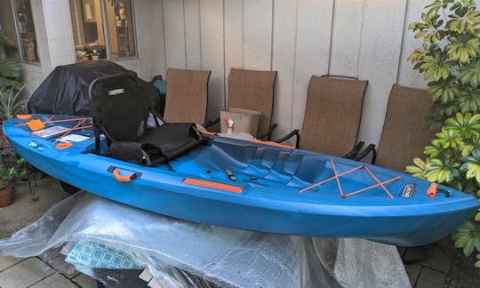 Lake Lanier at West Bank Fishing Sit On Top Kayak (Pickup & Delivery Available!)