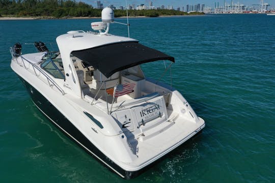 2020 35' Searay  w/ captain snorkeling dog friendly pick up @ Miami Beach Marina