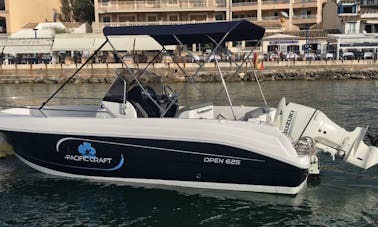 Pacific Craft 625 Deck Boat Rental in Port d'Andratx, Illes Balears