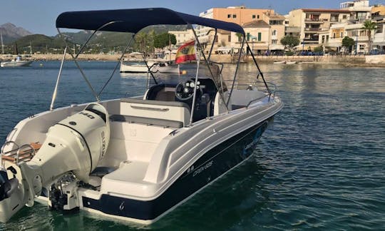 Pacific Craft 625 Deck Boat Rental in Port d'Andratx, Illes Balears