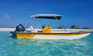 19' Power boat for rent in Long Island, Bahamas