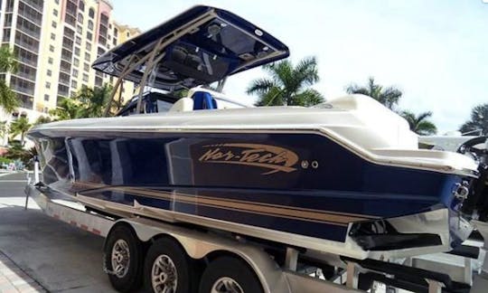 34' Nor-Tech 340 Sport for rent with captain in Cape Coral FL