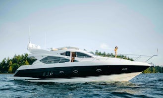 James Bond Style Yacht 65ft Same Day Availability!