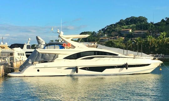 Charter the 80 feet Apolo Intermarine Power Mega Yacht in Paraty, Rio de Janeiro