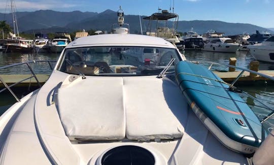 40ft Casagrande Sessamarine Motor Yacht Rental in Paraty, Rio de Janeiro