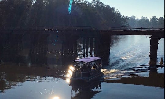 Guided or self drive tours on our pontoon boat