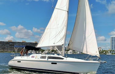 Hunter 336 Sailboat! Learn to Sail & Cruise in Palm Beach