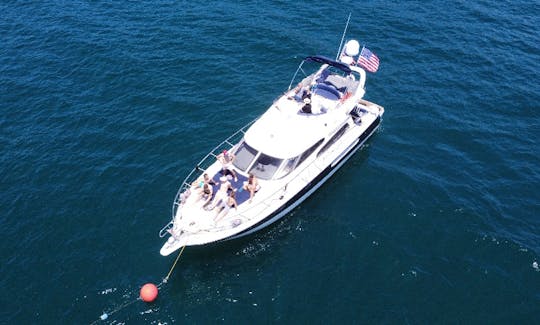 Luxury Cranchi Atlantique 52ft Italian Yacht Charter in Marina del Rey!