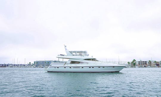 Charter the 70' Johnson Power Mega Yacht in Marina del Rey, California