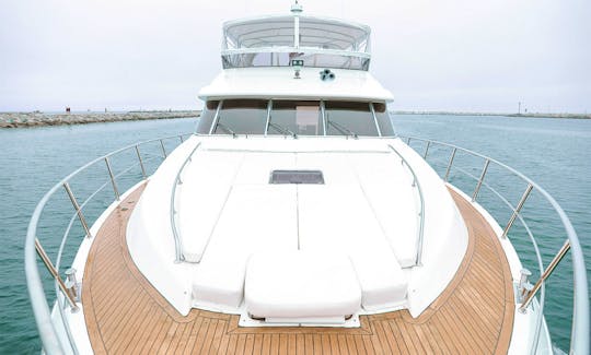 Charter the 70' Johnson Motor Yacht in Marina del Rey, California