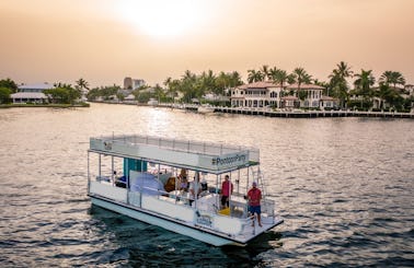 Miss Pontoon - Awesome Double Deck Party Pontoon  with Slide in Fort Lauderdale