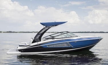 Regal 2300 Surf Boat on Lake Norman