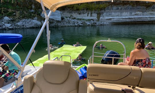 Trailered 2020 Lowe SS230 CL Tritoon in Spicewood, TX for rent on Lake LBJ
