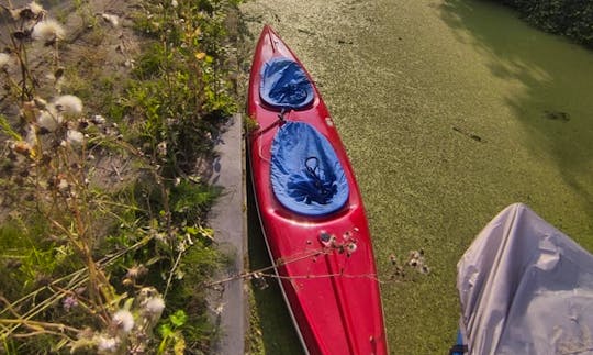 Tandem Kayak for rent in Delft