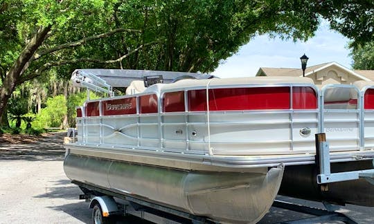 2017 Berkshire 21ft Pontoon Boat Rental in Port Richey, Florida