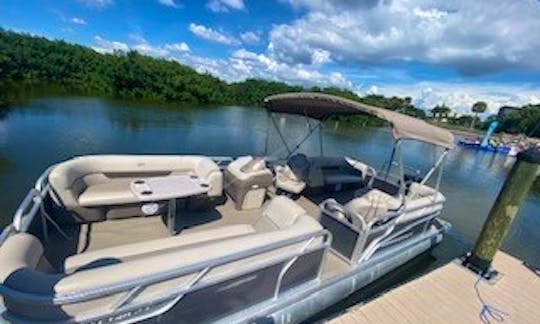 Princecraft 23' Pontoon Boat for Rent in Clearwater, FL