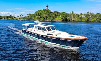 M/Y INDIGO 60' Eric Goetz Custom Luxury Yacht Charter in Riviera Beach