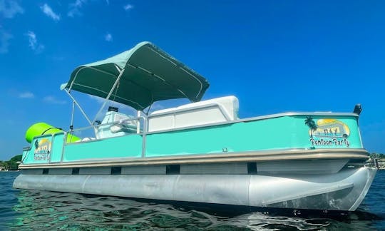 fun and safe pontoon charters