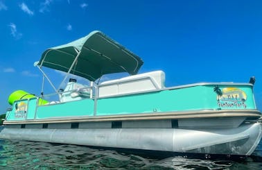 Bimini Girl - 25ft Private Charter Pontoon Party Boat - 5 Star Rated Water Fun
