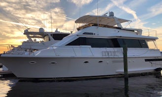 "Forever Young" Viking 60' Motor Yacht for Snorkeling Adventures and More in Madeira Beach