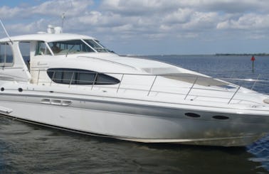 "Carolina Daze" 52' Searay 480 Motor Yacht to Explore Southwest Florida!
