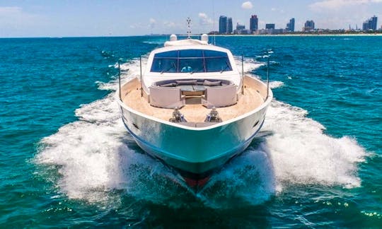 "Doubleshot" Tecnomar Velvet 38 Mega Yacht Charter in Miami