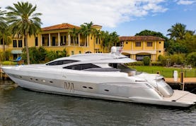 "Jerico 5" Pershing 94 Ultimate Party Yacht With DJ Booth in North Bay Village!
