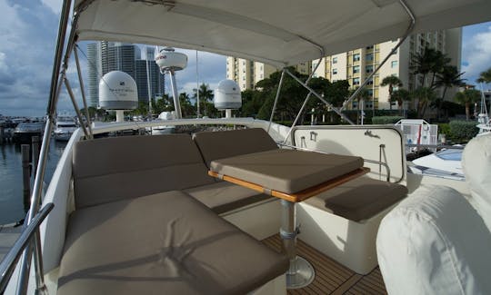 "Legacy" Prestige 620 S For Daily Cruise in Beautiful Miami Beach