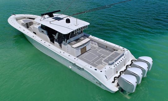 "Legman" HCB Suenos 53' Center Console for Booze Cruise and Sandbar Trips in Lantana