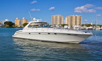 "Yolo" 50' Searay Sundancer for Charter in Fort Lauderdale
