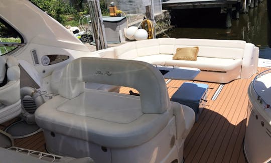 "Yolo" 50' Searay Sundancer for Charter in Fort Lauderdale