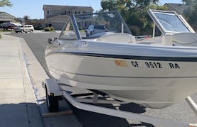 Awesome 17' Bayliner with Wakeboard and Tube for Rent in Menifee CA