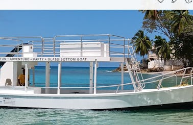 Glass Bottom/Party Boat in Bridgetown, Barbados