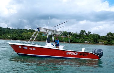 30' Mako Boat for Inshore/Offshore Fishing and Dolphin/Whale Watching Tours